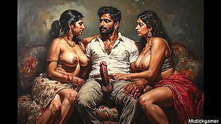 Naught indian bhabhi village sex, rough pussy pounding doggy style