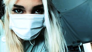 Blonde teen Sierras first erotic masturbation video