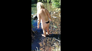 Stepmother showing off in public.