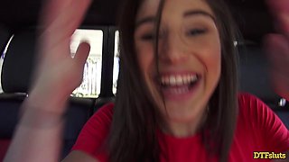James Deen Pounds Abella Dangers Wet Pussy with Rough Deep Thrusts Until He Explodes
