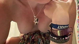 Getting Naked to Try on New Dresses in Public!