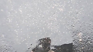 Rainy Day Play in Boots