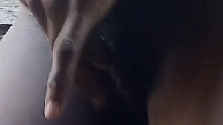 Striptease Peeing Outdoors Rubbing Fingering My Wet Pussy
