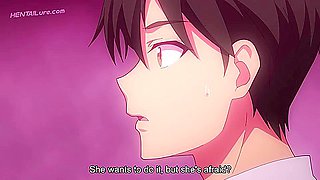 Classmate Dominates Adam on the Wooden Floor and Turns a Sudden Fall Into Rough College Sex