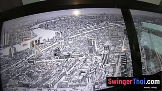 Bubble booty Thai GF made love from behind