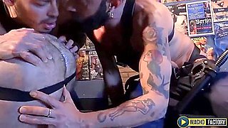 Wreck Gianni Magios Hairy Ass In Raw Police Roleplay With Xavi Garcia And Viktor Rom