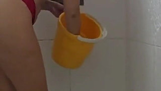 Agatha Mama - Solo - in Naughty MILF Cleans up in a Very Different Way