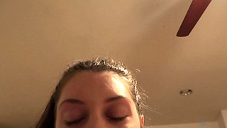 SMALL TIT BRUNETTE TATTOOED TEEN GIRLFRIEND CAUGHT IN SHOWER