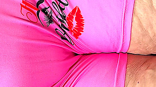 You Make a Mess on My Panty!! - the Camera Man Started Jerking off Loads of His Cum on His Social Media Pornstar Panty