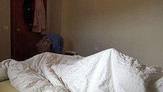 Turkish Lady Is Shocked !!! I Take Out My Cock In My Hotel Room