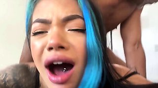 POV blowjob for a big cock from black thug