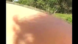 Wild Anal with Carlos Bazuca - Big Cock Blowjob Outside