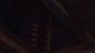 Blonde Girl Has Weights Attached to Her Feet and Is Hoisted up for Whipping