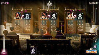 Sisters in Sin Gameplay Part 19 - Helga Caught Fingering in Front of the Altar