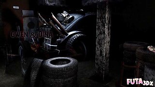 Lassie's big cock movie by Futa3DX