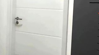 Hot neighbor spills for bi-racial public porno -