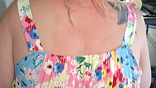 Naughty Elevator Ride Will She Get Caught?