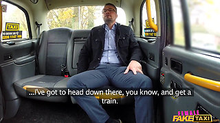 Female Fake Taxi - Hot Blonde Sucks and Fucks Her Fare