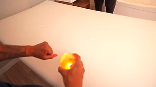 Sexy big tiddy MILF loves her hot erotic massage and a nice cock in her pussy
