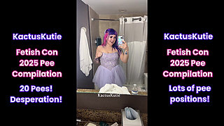 Fetishcon 2025 Pee Compilation