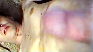 Skinny twink cum on chest