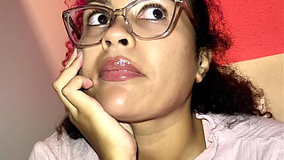 Public Bathroom Gassy Girl Tries to Hold It but Farts Loudly