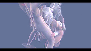 Boku No Hero Academia Hentai - Usagiyama Fucked by Two Boys and Uses Her Big Boobs - Japanese Asian Manga Anime Film Game Porn