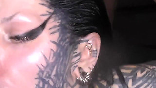 Tattooed Babes Are Ready to Suck and Deepthroat Some Long Dicks