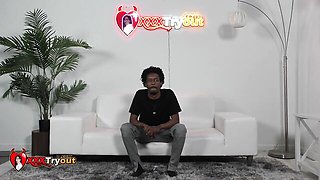 Balls licking video with fascinating Frecklemonade from xxxtryout