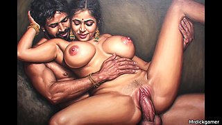 Desi newly married stepmom tries her stepson's cock as she loves his huge cock deep down her wet pussy