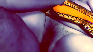 Bangladeshi big ass beautiful mature saree bhabi prova doggy style hard fuck with her hasband in bedroom
