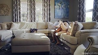 Hot Sexy Black Teen 18+ In Great Interracial Action