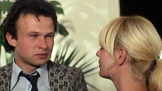 Blonde girls does handjob and blowjob