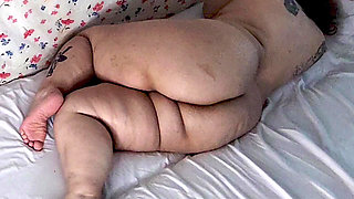 Mature married women gets ready to breed with BBC at her house. Husband watches