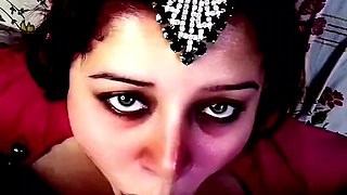 Indian Bengali   Beautiful  Blue Eyes wife with office boss