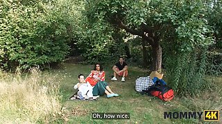 Mommy4k. sexy dark haired cougar Valentina Sierra is having a hard porno with her offspring’s boyfriend in public