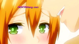 Anime MILF gets on all fours and begs for deep pounding