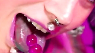 Solo Tattoo Girl Anal Masturbation - Self Assfuck