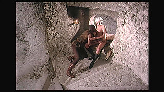 Gignatic Black Cock Enjoys Horny and Weet Pussies,,threesome Blowjob Vintage Sucking Compilation