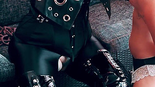 Cruel BBW Goddess Destroys Stepson CBT Boots, Deep Gagging, Anal Stretching, Sissification and Piss Drinking!