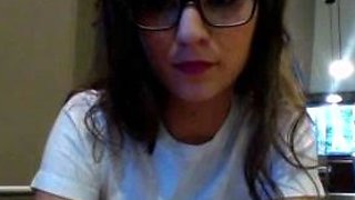 Webcam brunette solo masturbation