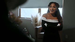 MILF anal fucked during her boss funeral