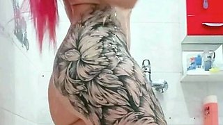 Chubby Busty Teen Solo Masturbation