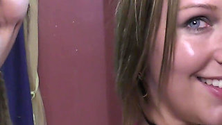 Interracial Bukkake Party with Two Hot UK Babes