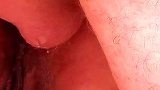 Slutty redhead girl Tania fucked to orgasm by stepdad on the beach