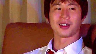 Japanese Cougar Is Having Sex With Husbands Stepbrother