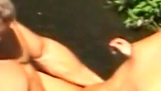 Young Brunette Girl, Perfect Body, Hot, Fucks with Her Boyfriend on the Riverbank