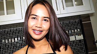 HOT Thai MILF amateur wife sex on video