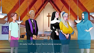 Hentai visuals with a mix of novels and cartoon fantasies