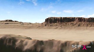 Classy fancy woman's bondage clip